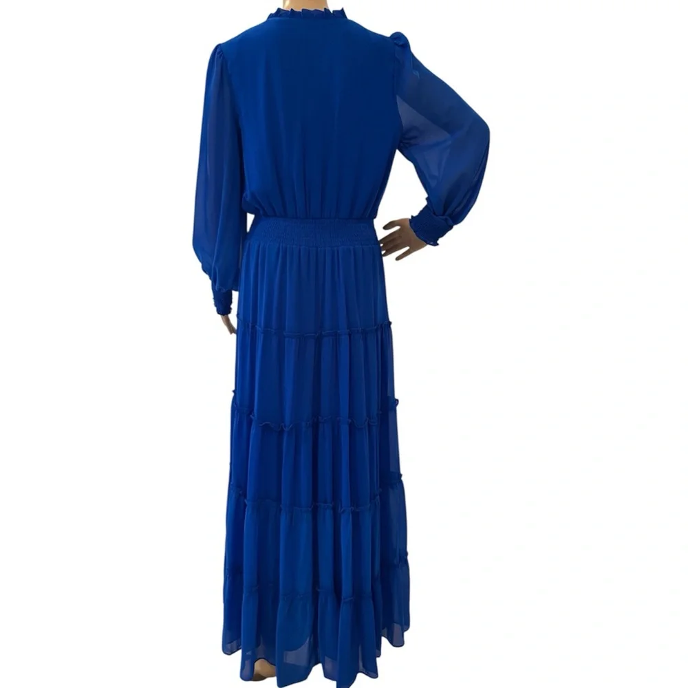 1. State Blue Long Sleeve Dress - Picture 11 of 11